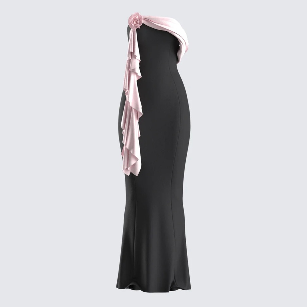 Elegant Black Dress Finesse Ishita Dress US size 20